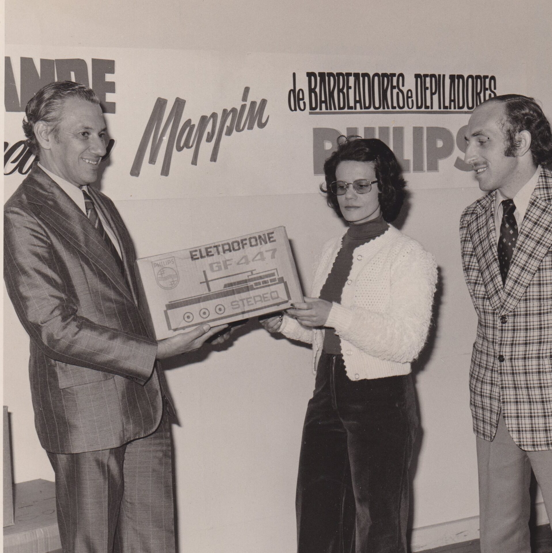 A felicidade de ganhar um prêmio